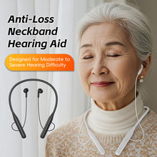 Load image into Gallery viewer, Anti-Loss Neckband Smart Hearing Aid 64-Channel Dual-Mode Sound Amplifier For Hearing-Impaired Seniors
