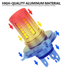 Load image into Gallery viewer, Motorcycle Headlight LED H4 H6 BA20D P15D Headlight Bulb Motor Driving Lights DRL Super Bright Front Lamp
