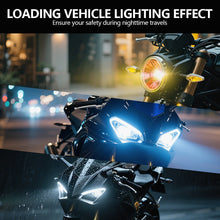 Load image into Gallery viewer, Motorcycle Headlight LED H4 H6 BA20D P15D H4 Four Colors Headlight Projector Lens Bulb Motor Driving Lights DRL Front Lamp
