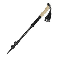Load image into Gallery viewer, 62-135CM 3-Section Telescopic Aluminum Alloy Trekking Pole EVA Imitation Cork Handle Ultra-Light Hiking Stick
