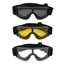 Load image into Gallery viewer, Tactical Goggles Anti-Impact Shooting Glasses Strap Fixation Windproof UV Protection Outdoor Cycling Sunglasses - X800
