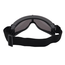 Load image into Gallery viewer, Tactical Goggles Anti-Impact Shooting Glasses Strap Fixation Windproof UV Protection Outdoor Cycling Sunglasses - X800
