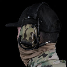 Load image into Gallery viewer, 1 Pair Tactical Headphone Camouflage Hook And Loop Patch Headphone Cable Storage Self-Adhesive Cloth Outdoor Tactical Supplies
