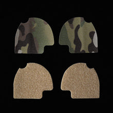 Load image into Gallery viewer, 1 Pair Tactical Headphone Camouflage Hook And Loop Patch Headphone Cable Storage Self-Adhesive Cloth Outdoor Tactical Supplies
