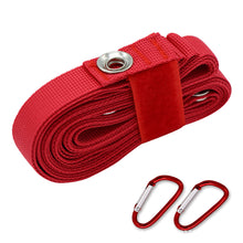 Load image into Gallery viewer, 315*2CM Outdoor Camping Tarp Extension Belt with Carabiner Multifunctional Adjustable Hanging Rope
