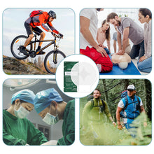 Load image into Gallery viewer, 1PC 4-Hole Chest Seal Hydrogel Chest Trauma Dressing for Wilderness First Aid and Emergency Protection
