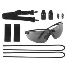 Load image into Gallery viewer, Outdoor Tactical Glasses Set Compatible with Helmet Mask Hat Sports Glasses for Cycling Hiking Running
