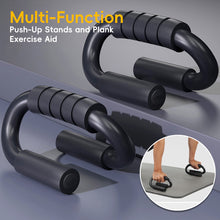 Load image into Gallery viewer, Multi-Function S-Type Push Up Stands Non-Slip Plank Support Bar Home Gym Equipment for Arm Chest Muscle Training
