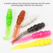Load image into Gallery viewer, 20PCS 0.3G/3.5CM Floating Willow Leaf Flat Tail Soft Lures TPE High-Elasticity Scented Bait for Bass Perch Fishing
