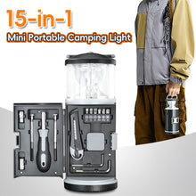Load image into Gallery viewer, Multifunctional Outdoor Camping Lamp With Toolbox Portable LED Work Light Household Emergency Repair Hardware Tools
