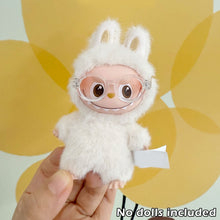 Load image into Gallery viewer, For V4 Labubu Glasses 6.5cm Cute Plastic Glasses for 10.5cm Labubu 4.0 Dolls Toy Glasses Accessories
