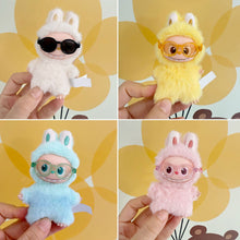 Load image into Gallery viewer, For V4 Labubu Glasses 6.5cm Cute Plastic Glasses for 10.5cm Labubu 4.0 Dolls Toy Glasses Accessories
