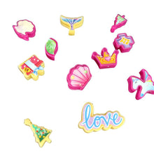 Load image into Gallery viewer, DIY Bracelet Making Girls Jewelry Making Set Personalized Name Bracelet Assorted Cartoon &amp; Christmas Charms Friendship Bracelets Kit Gift for Girls
