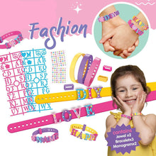 Load image into Gallery viewer, DIY Bracelet Making Girls Jewelry Making Set Personalized Name Bracelet Assorted Cartoon &amp; Christmas Charms Friendship Bracelets Kit Gift for Girls
