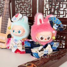 Load image into Gallery viewer, For Mini Labubu 4.0 Clothing Japan Kimono Set For 10.5cm Labubu V4 Doll Clothes Outfit Accessories
