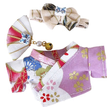 Load image into Gallery viewer, For Mini Labubu 4.0 Clothing Japan Kimono Set For 10.5cm Labubu V4 Doll Clothes Outfit Accessories
