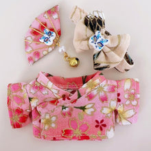 Load image into Gallery viewer, For Mini Labubu 4.0 Clothing Japan Kimono Set For 10.5cm Labubu V4 Doll Clothes Outfit Accessories
