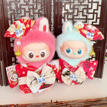 Load image into Gallery viewer, For Mini Labubu 4.0 Clothing Japan Kimono Set For 10.5cm Labubu V4 Doll Clothes Outfit Accessories
