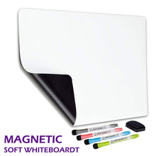 Load image into Gallery viewer, Magnet PET Nano Soft Whiteboard Erasable Creative DIY Fridge Magnets Kitchen Decoration Strong Magnetic Force Remind Memo Pad
