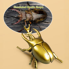 Load image into Gallery viewer, Mechanical Simulation Wind-Up Beetle Insect Model Realistic Movement Collection Display Curiosity Sparking Nature Lover's Gift Miniature Model
