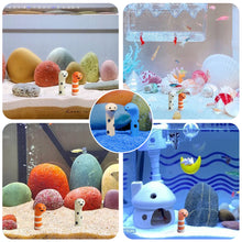 Load image into Gallery viewer, Cartoon Cute Sea Eel Aquarium Decoration Resin Mini Landscape Ornament Funny Underwater Decor Miniature Figurine Unique Aquarium Ornament
