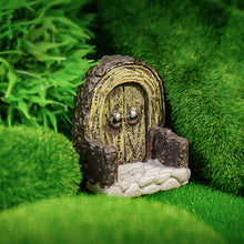 Load image into Gallery viewer, Fairy Door for Terrarium Miniature Wooden Door Decor Dollhouse Fairy Garden Mini Door Aquarium Fairy Garden Accessory
