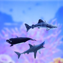 Load image into Gallery viewer, Floating Shark Whale Ornament Simulation Marine Animal Novelty Underwater World Ornament Aquascaping Decorations
