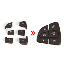 Load image into Gallery viewer, 6Pcs Multi-function Car Steering Wheel Button Set For Mercedes-Benz C-Class W205 GLC-Class W253 C180 GLC300 2015-2021 Replacement Control Switch

