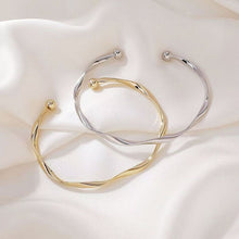 Load image into Gallery viewer, Retro Open Bracelet Creative Wave Bracelet Mobius Geometric Accessories Adjustable Wristband For Women Gift
