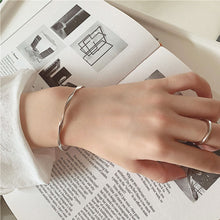 Load image into Gallery viewer, Retro Open Bracelet Creative Wave Bracelet Mobius Geometric Accessories Adjustable Wristband For Women Gift
