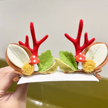Load image into Gallery viewer, Christmas Antler Hair Clip Plush Hair Accessory Headwear Cute Barrettes Christmas Decoration Festival Gift For Women Girl
