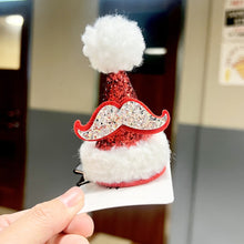 Load image into Gallery viewer, Christmas Hat Shape Hairpin Hair Barrettes Cute Accessories Headdresses Hair Clips Party Decoration Christmas Gift
