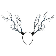 Load image into Gallery viewer, Exaggerated Branch Hair Band Antler Headband Christmas Reindeer Headdress Christmas Party Cosplay Accessory Headwear Gift
