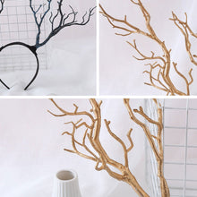 Load image into Gallery viewer, Exaggerated Branch Hair Band Antler Headband Christmas Reindeer Headdress Christmas Party Cosplay Accessory Headwear Gift

