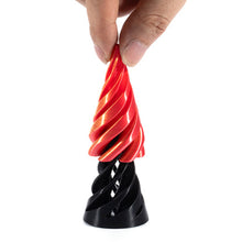 Load image into Gallery viewer, 3D Printed Stress Relieving Toys Spiral Model Toy Impossible Pyramid Passthrough Thread Sculpture Screw Toys Gift
