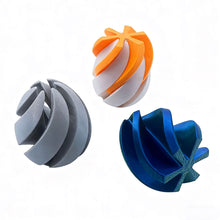 Load image into Gallery viewer, 3D Printed Assembly Toys Spiral Toy Stress Relieving Children's Educational Toys Impossible Pyramid Passthrough Gift
