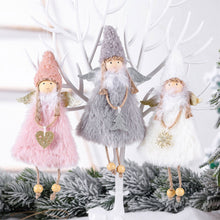 Load image into Gallery viewer, Angel Doll Plush Girl Pendant Christmas Ornaments Christmas Tree Decorations Hanging Ornaments For Home
