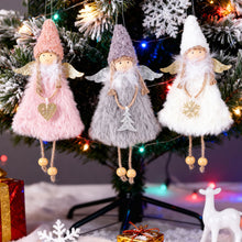 Load image into Gallery viewer, Angel Doll Plush Girl Pendant Christmas Ornaments Christmas Tree Decorations Hanging Ornaments For Home
