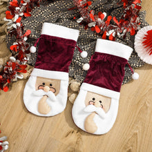 Load image into Gallery viewer, Snowman Wine Bottle Bag Suede Sealed Gift Bag Pouch Christmas Decoration For Party Festival Gift
