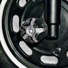 Load image into Gallery viewer, 2Pcs Motorcycle Aluminum Alloy Front Fork Crash Cups Shock Absorber Protector Fork Slider Anti-Scuff Drop Protection
