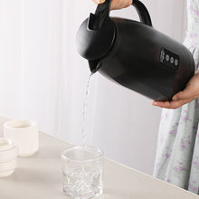 Load image into Gallery viewer, Universal 1.2L 1.5L Large Capacity Smart Car Heating Cup Car Electric Kettle 12V/24V Stainless Steel Water Boiler Thermos for Truck Travel Office Vehicle
