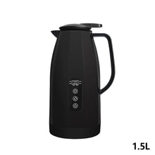 Load image into Gallery viewer, Universal 1.2L 1.5L Large Capacity Smart Car Heating Cup Car Electric Kettle 12V/24V Stainless Steel Water Boiler Thermos for Truck Travel Office Vehicle

