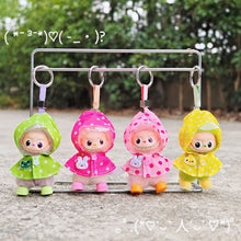 Load image into Gallery viewer, For Labubu 4.0 Doll Clothes Suitable Wear Mini Clothe Waterproof Raincoat Rain Shoes Set Doll Accessorie Kawaii Design Girl Gift
