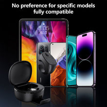 Load image into Gallery viewer, Phone Bluetooth Remote with Charging Case Scroll Wheel Style E-book Page Turner Video Scroller Ring Multi-Function Control Device-JX12
