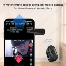Load image into Gallery viewer, Portable E-book Page Turner Bluetooth Remote Physical Controller Portable Reading Assistant for Phone and Kindle Devices
