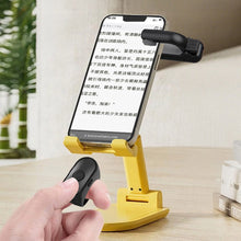 Load image into Gallery viewer, Portable E-book Page Turner Bluetooth Remote Physical Controller Portable Reading Assistant for Phone and Kindle Devices
