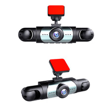 Load image into Gallery viewer, 4 Lens Panoramic Dash Cam 3.0 Inch IPS Screen HD 1080P Built-in Motion Detection Equipment Car Accessories -Y108
