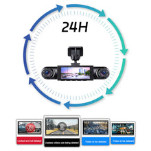 Load image into Gallery viewer, 4 Lens Panoramic Dash Cam 3.0 Inch IPS Screen HD 1080P Built-in Motion Detection Equipment Car Accessories -Y108
