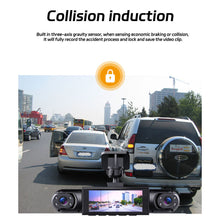Load image into Gallery viewer, 4 Lens Panoramic Dash Cam 3.0 Inch IPS Screen HD 1080P Built-in Motion Detection Equipment Car Accessories -Y108
