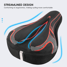 Load image into Gallery viewer, Mountain Bike Seat Cover Shock-Absorbing And Breathable Silicone Sponge Seat Cover Universal Bicycle Saddle Pad Cycling Accessories
